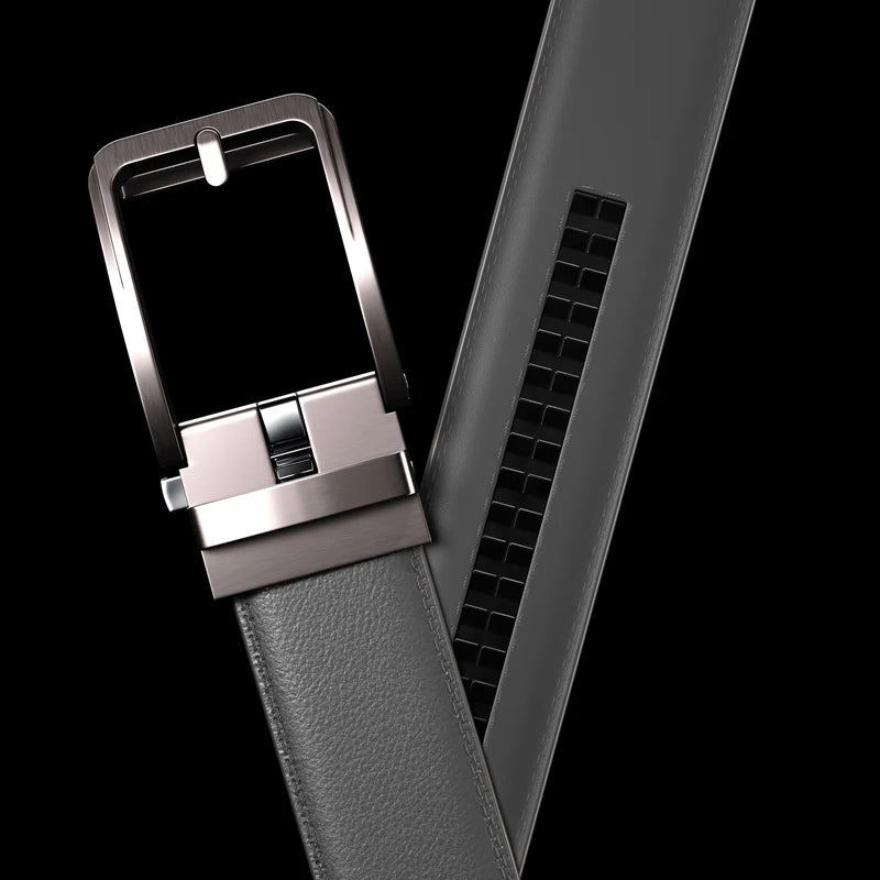 Automatiskt Läderbälte – Premium Genuine Leather