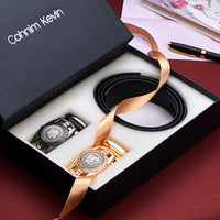 First layer cowhide belt body soft leather belt