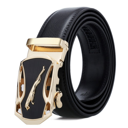 Men's Belt Automatic Buckle Business Trouser Belt