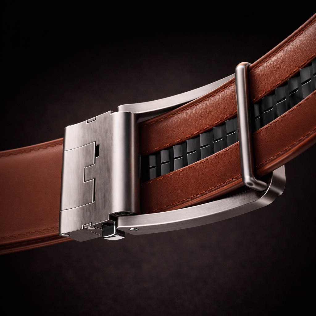 Automatiskt Läderbälte – Premium Genuine Leather