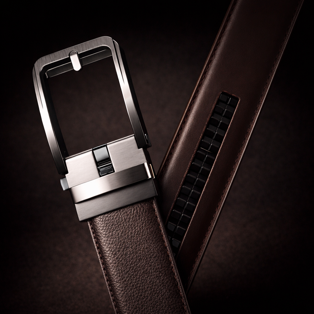 Automatiskt Läderbälte – Premium Genuine Leather