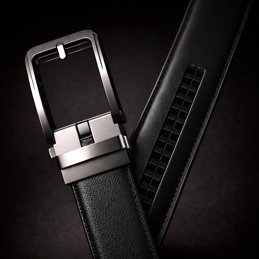 Automatiskt Läderbälte – Premium Genuine Leather